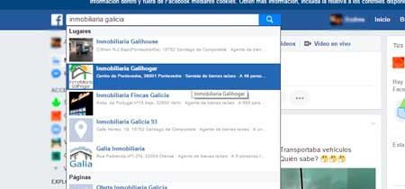 encontrar terreno facebook